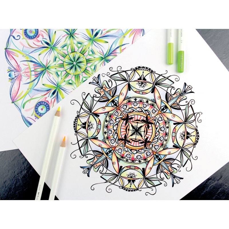 TOMBOW crayons de couleur IROJITEN Seascape, fabriqué à la main, vernis blanc, 30 pièces